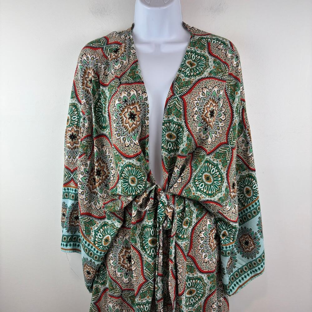 Rusttydustty Women's Plus Size Havenah Boho Kimono - 1XL - Picture 8 of 8